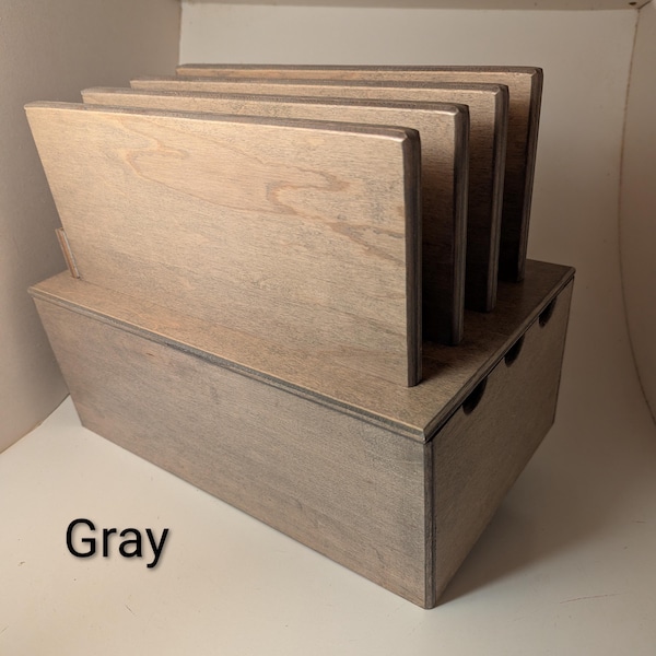 3-Slot Laptop Organizer and Charging Station with Cable Management