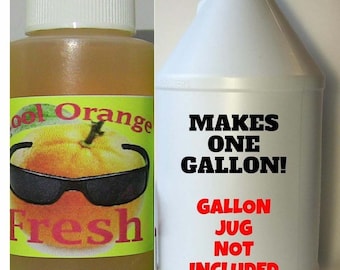Fresh Orange Pet Odor Eliminator - Angry Strength Gets Rid Of Odors 1oz Makes 1 GL