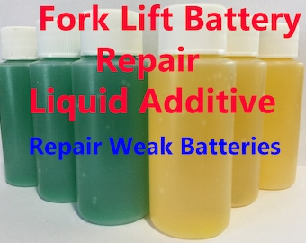 Forklift BATTERY REPAIR LIQUID Solution Hawker Deka Crown