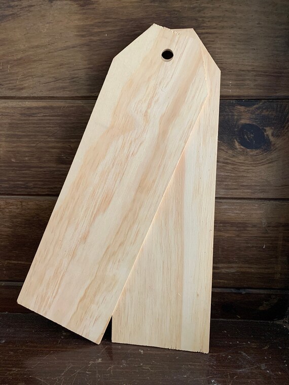 20 étiquettes Bois Forme Poule - DIY Artisanat - Créations Déco Inachevées