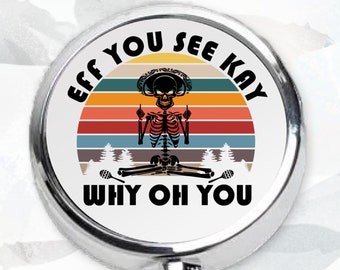 Funny Sarcastic Badge Reel: Retractable ID Holder for Nurses, Healthcare Staff, Teachers, and Office Workers