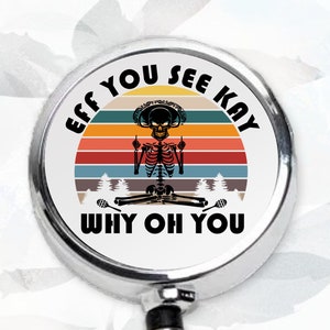 Funny Badge Reel, Retractable Badge Reel, Funny Meme Badge, Sarcastic Badge Reel, Funny Nurse Badge Reel, RN Badge Reel, Meme Badge Reel