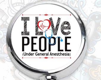 Funny OR Nurse Badge Reel: Sarcastic Anesthesiology, Surgical Staff or CRNA Gift