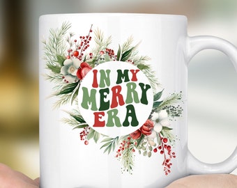 Custom Merry Christmas Mug, Secret Santa Gift, Personalized Christmas Mug Gift, Sarcastic Christmas Mug, Custom Christmas Family Mug Gift