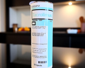 Vaso para profesionales de la salud, regalo para farmacéutico, regalo para enfermera de UCI de trasplantes, regalo para médico de trasplantes, regalo para coordinador de trasplantes, regalo para técnico de farmacia