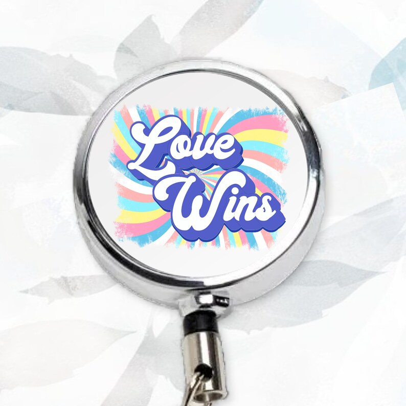 Teacher Badge Reel Nurse Badge Reel Retractable Badge Reel Love Wins Badge Reel Funny Badge Reel Funny Meme Badge Funny Nurse Badge