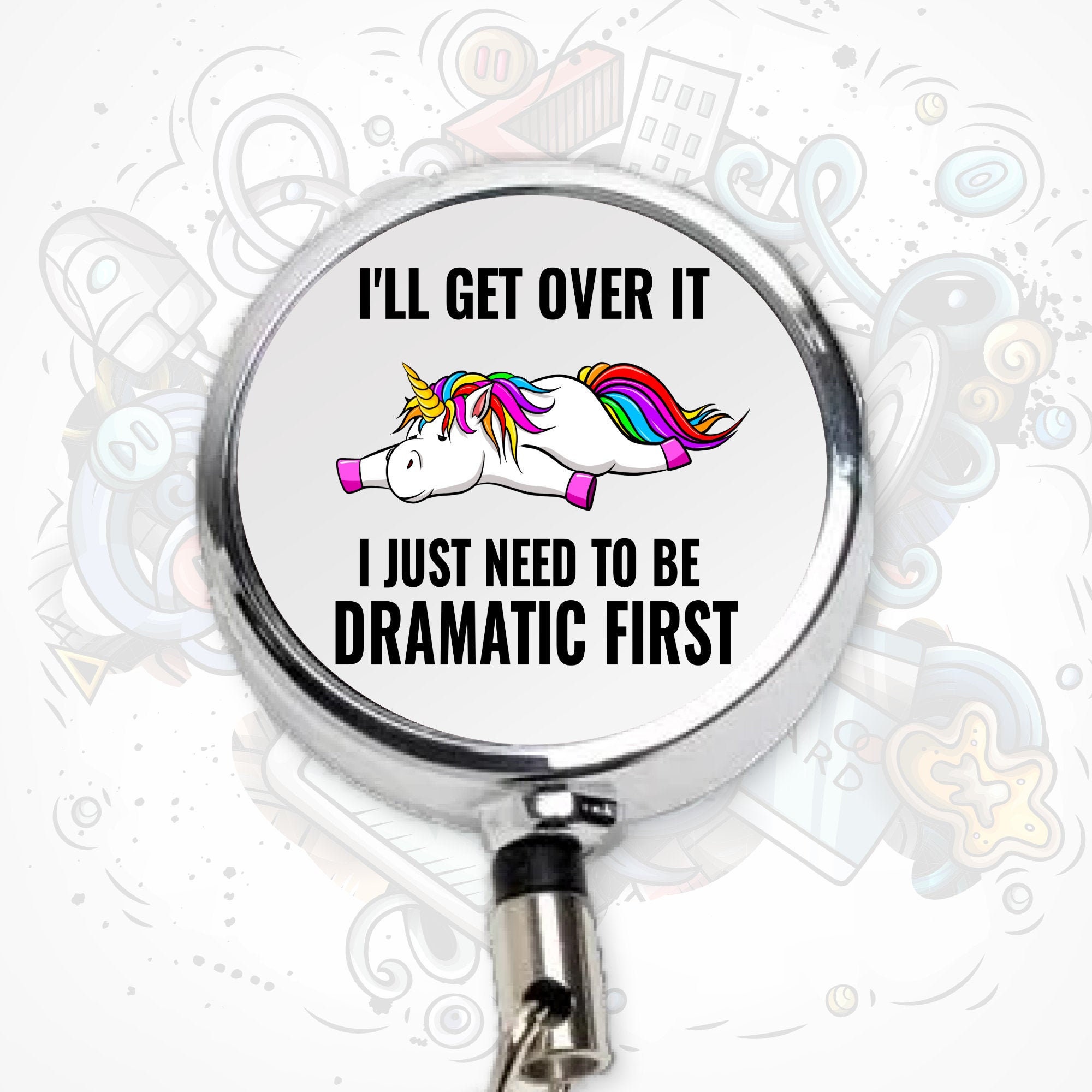 Funny Badge Reel Bestselling Badge Reel Funny Meme Badge Etsy