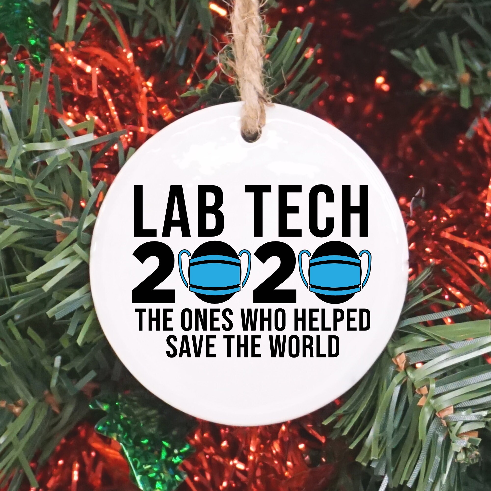 Lab Tech Gift Essential Employee Gift Ornament for Etsy