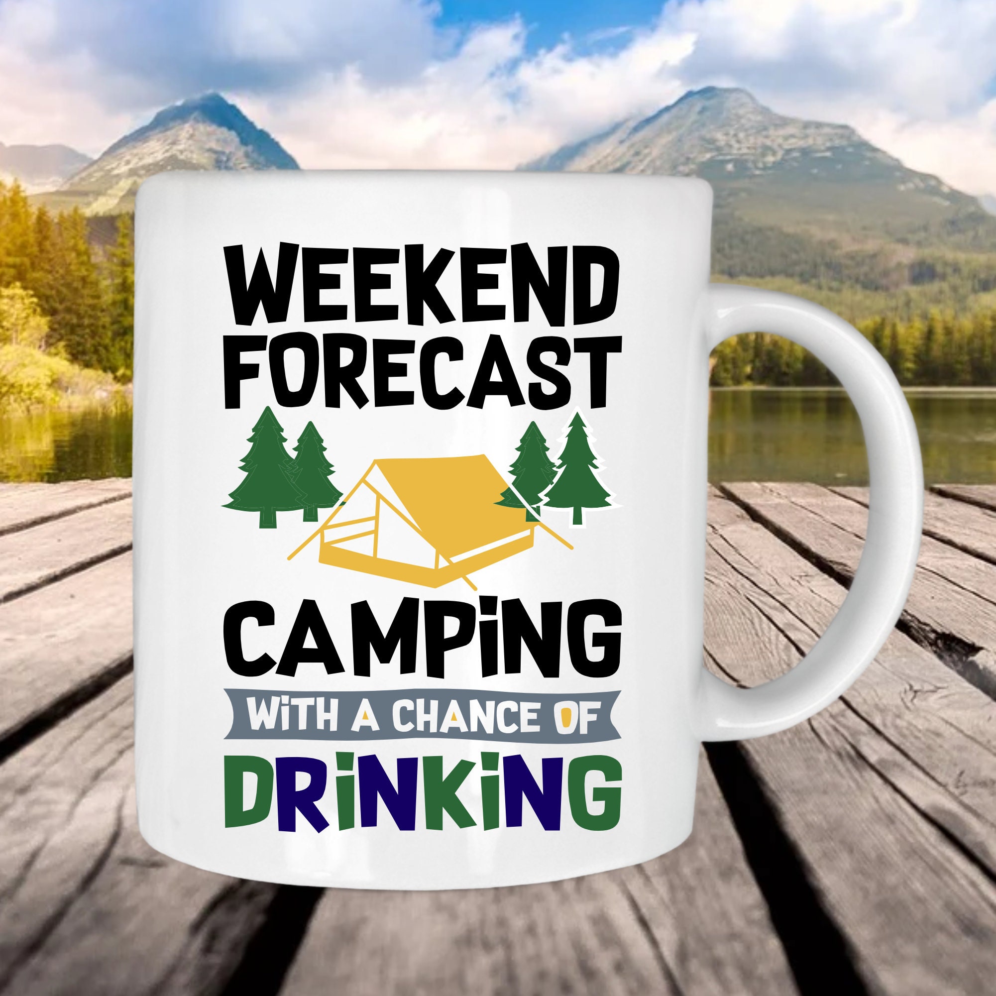 Camping Coffee Mug Nature Sayings Mug Nature Mug Nature Etsy