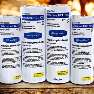 Custom and Personalized Novelty Healthcare tumbler with Pharmacy design on both sides.  Tumbler is a white base with a funny blue design.