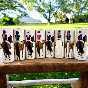 Custom Gift for Horse Owner, Horse Riding Mom, Personalized Horse Lover Gift for Girl, Horse Trainer and Rider Gift, Equestrian Gift Cup