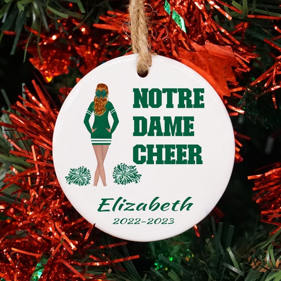 Custom Cheer Ornament, Cheerleader Gift, Custom Cheerleader Gift, Cheerleading gift, Personalized Cheer Gift, Custom Cheerleader Christmas