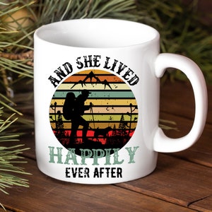 Girl Hiker Gift, Outdoor Lover Gift, Nature Sayings Mug, Nature Lover Gift, Nature Coffee Mug, Camping Mug, Wanderlust Gift, Bestselling Mug