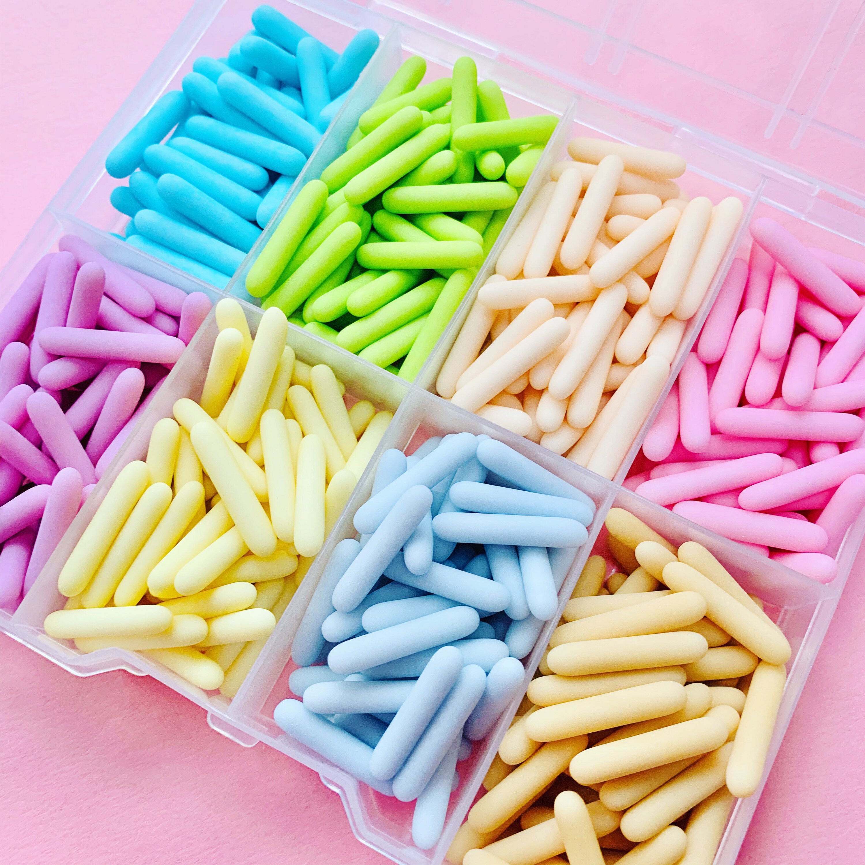 Pastel Rod Mix Box Sprinkle Box Sprinkle Rods Pastel Etsy