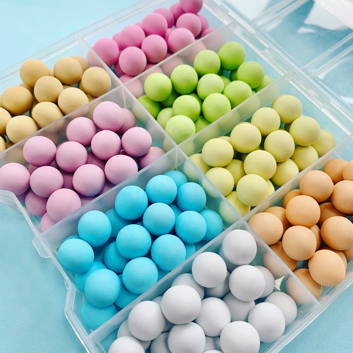 Large Pastel Ball Box Sprinkle Box Sprinkle Chocolate Etsy