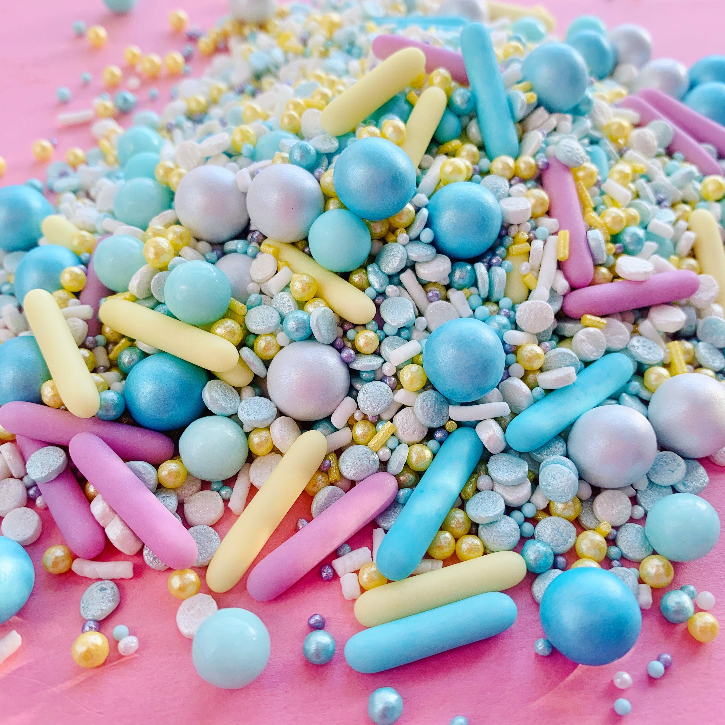 Spring Time Sprinkle Mix Pastel Spring Time Sprinkles Cake | Etsy