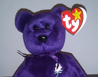 Most Valuable Bear! Princess Dianna TY Beanie Baby