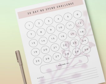No Spend Challenge