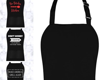 Apron gifts|Custom Apron with pockets/Funny Apron/Dad Gifts/Mom Gifts/Funny Apron sayings