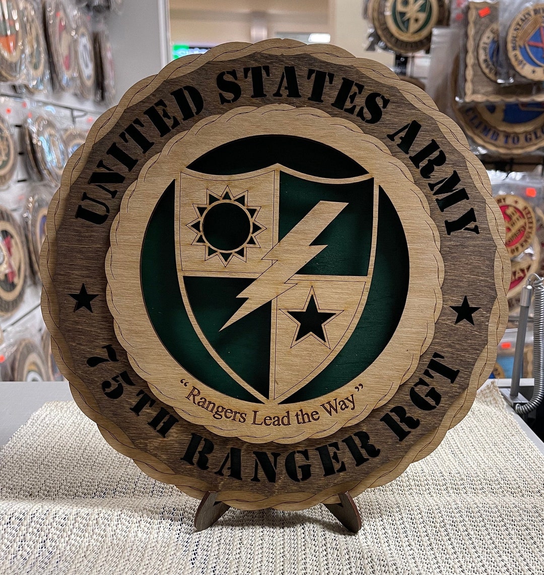 75th Ranger Regiment rangers Lead the Way Large Plaque - Etsy