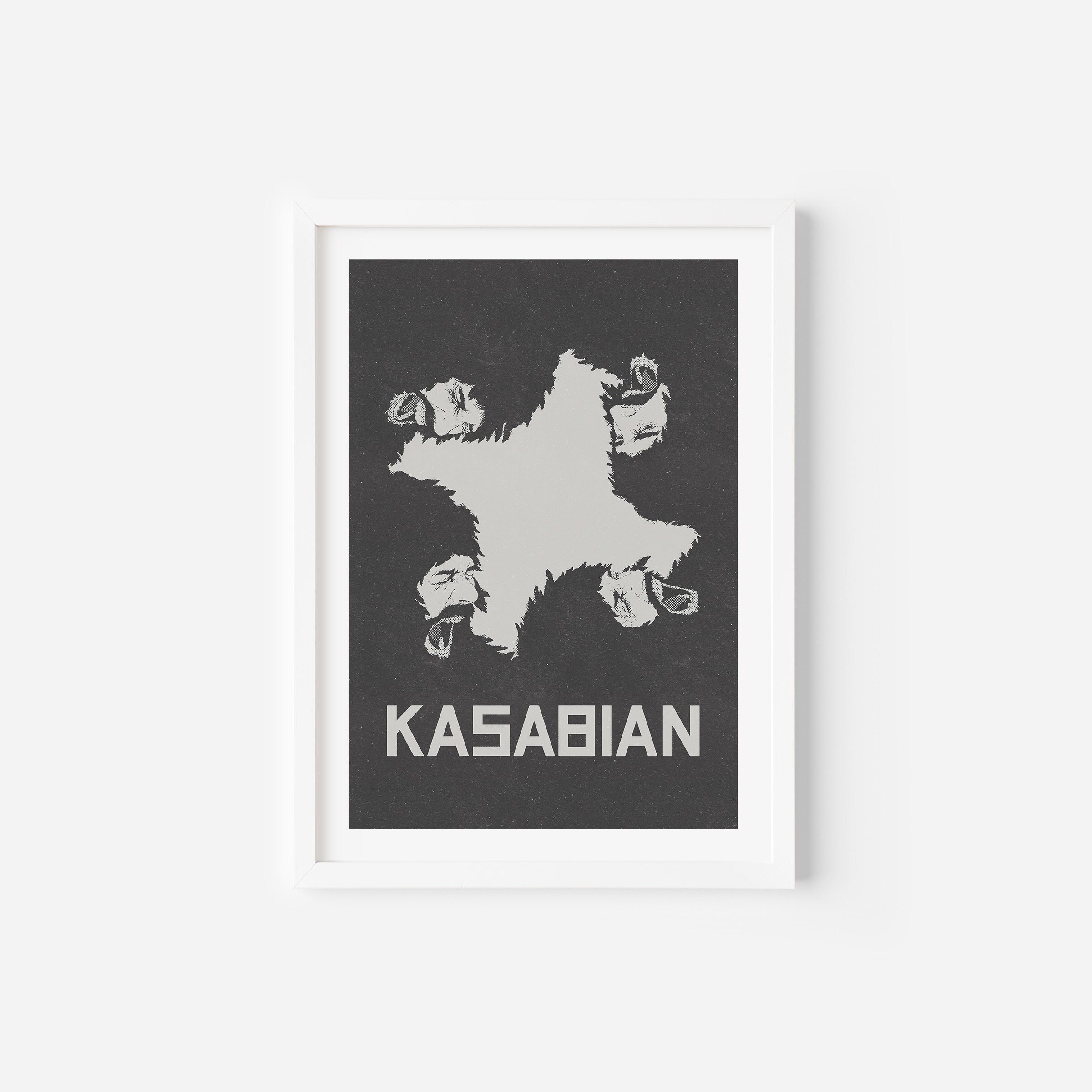 Kasabian Velociraptor Album Art Print Kasabian Poster Indie Music Wall kasabian-velociraptor-album-art-print-kasabian-poster-indie-music-wall