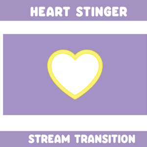 Animated Heart Stream Transition: Stinger for Twitch (MOV)
