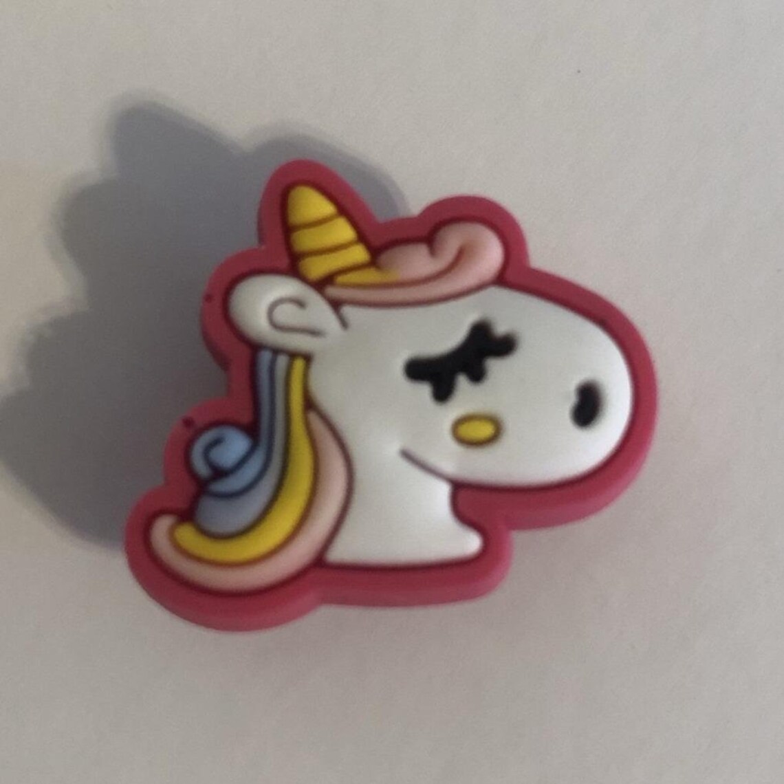 unicorn croc charm