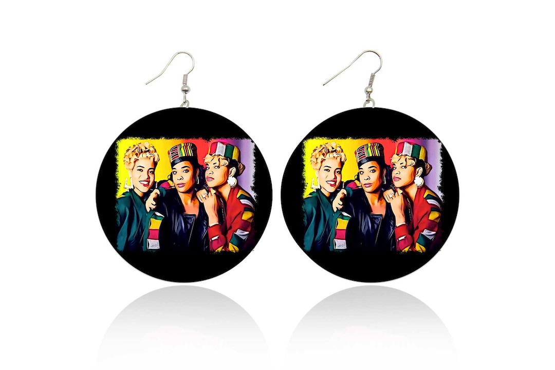Saltnpepa Wooden Earrings Etsy