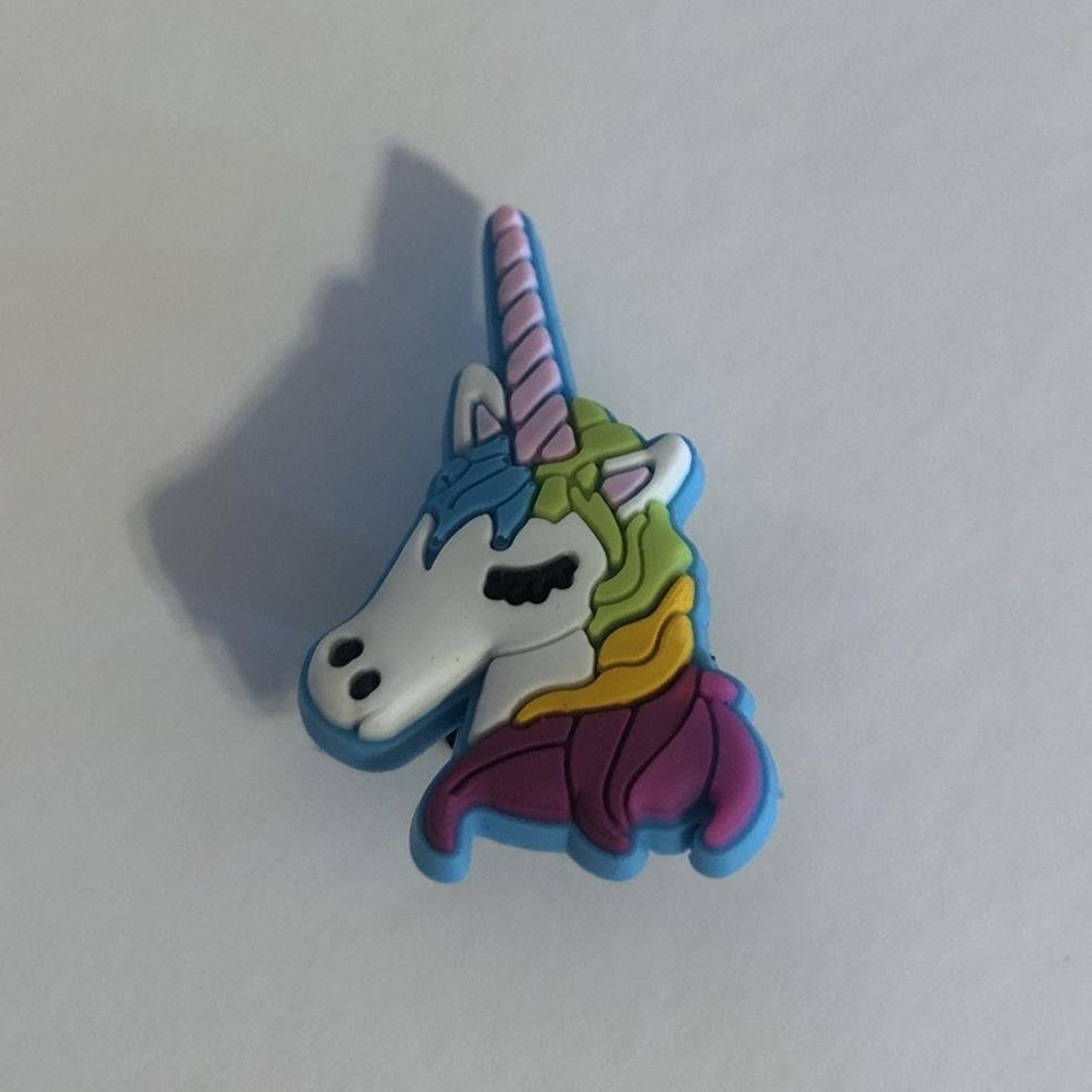 unicorn croc charm