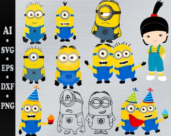 Download Svg Minion Etsy