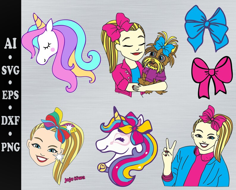 Download Jojo Siwa Svg Bundle Jojo Siwa Svg Jojo Siwa Silhouette Jojo Siwa Bow Svg Prints Art Collectibles Efp Osteology Org