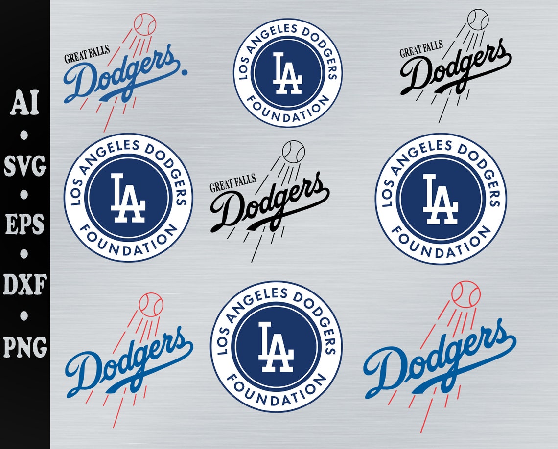 Los Angeles Dodgers svg LA Dodgers svg Baseball svg Sports | Etsy