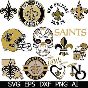 Saints svg, Saints Logo svg, Saints Football svg, football svg, digital Download.