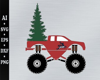 Chrismas truck svg. red chrismas truck svg.