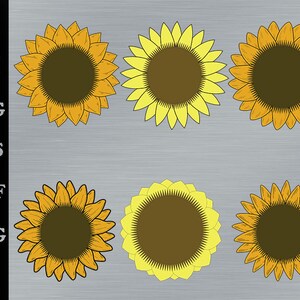 Sunflower svg. flower svg, Sunflower svg files, cricut sunflower, sunflower cut file. cut file cricut.