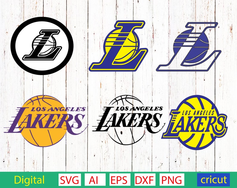 Download Lakers SVG Los Angeles Lakers SVG AI eps dxf png Lakers | Etsy