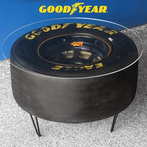 NASCAR Tire Table - Automotive Furniture / Racing Home Decor