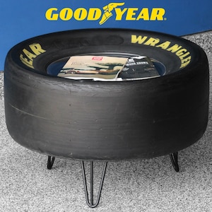 NASCAR Tire Table - Automotive Coffee Table / Auto Shop Furniture