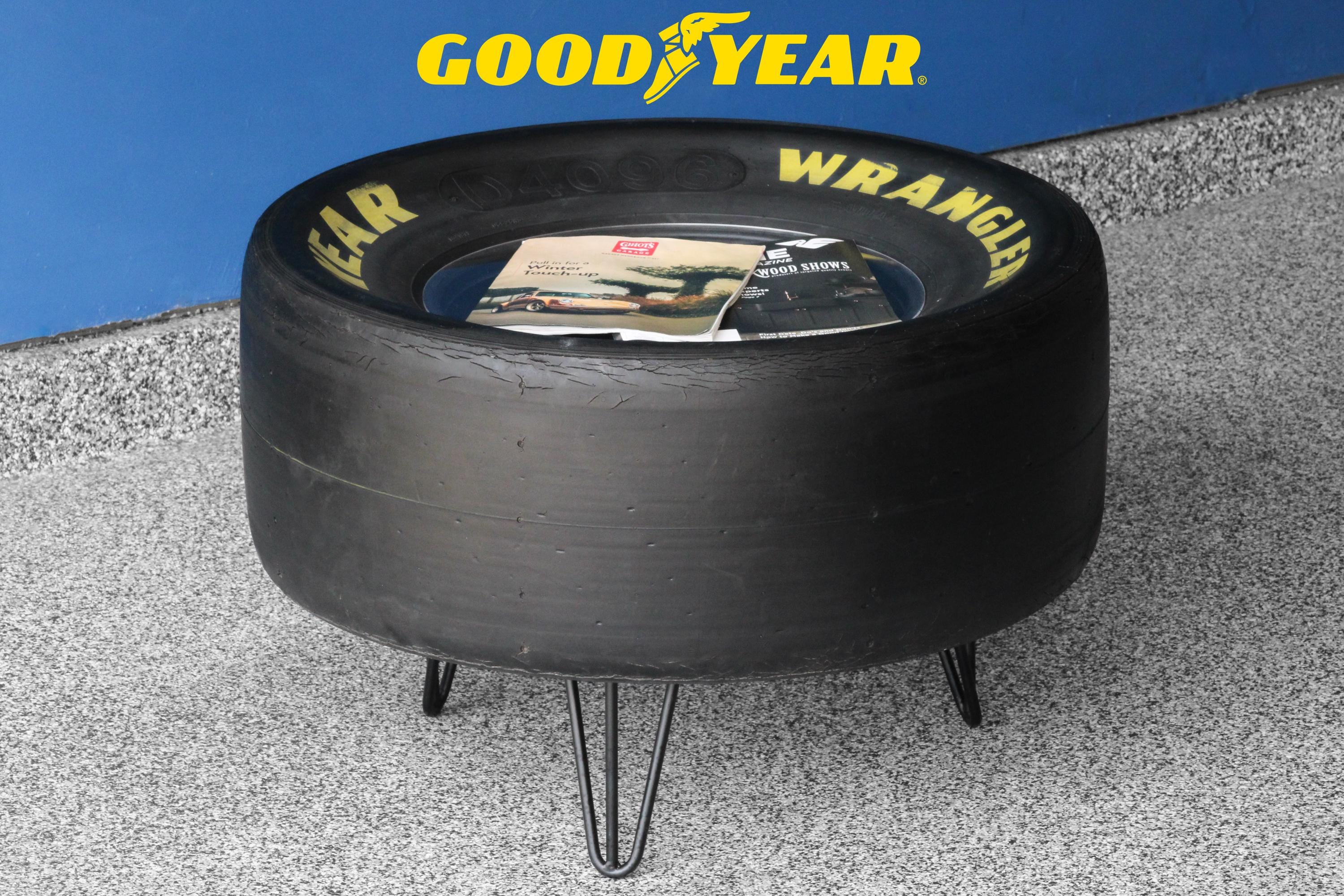 Tire End Table