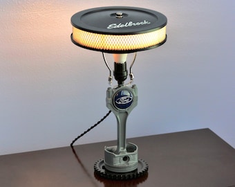 Ford Piston Lamp - Car Parts Decor | Car Home Lamp | Automotive Decor