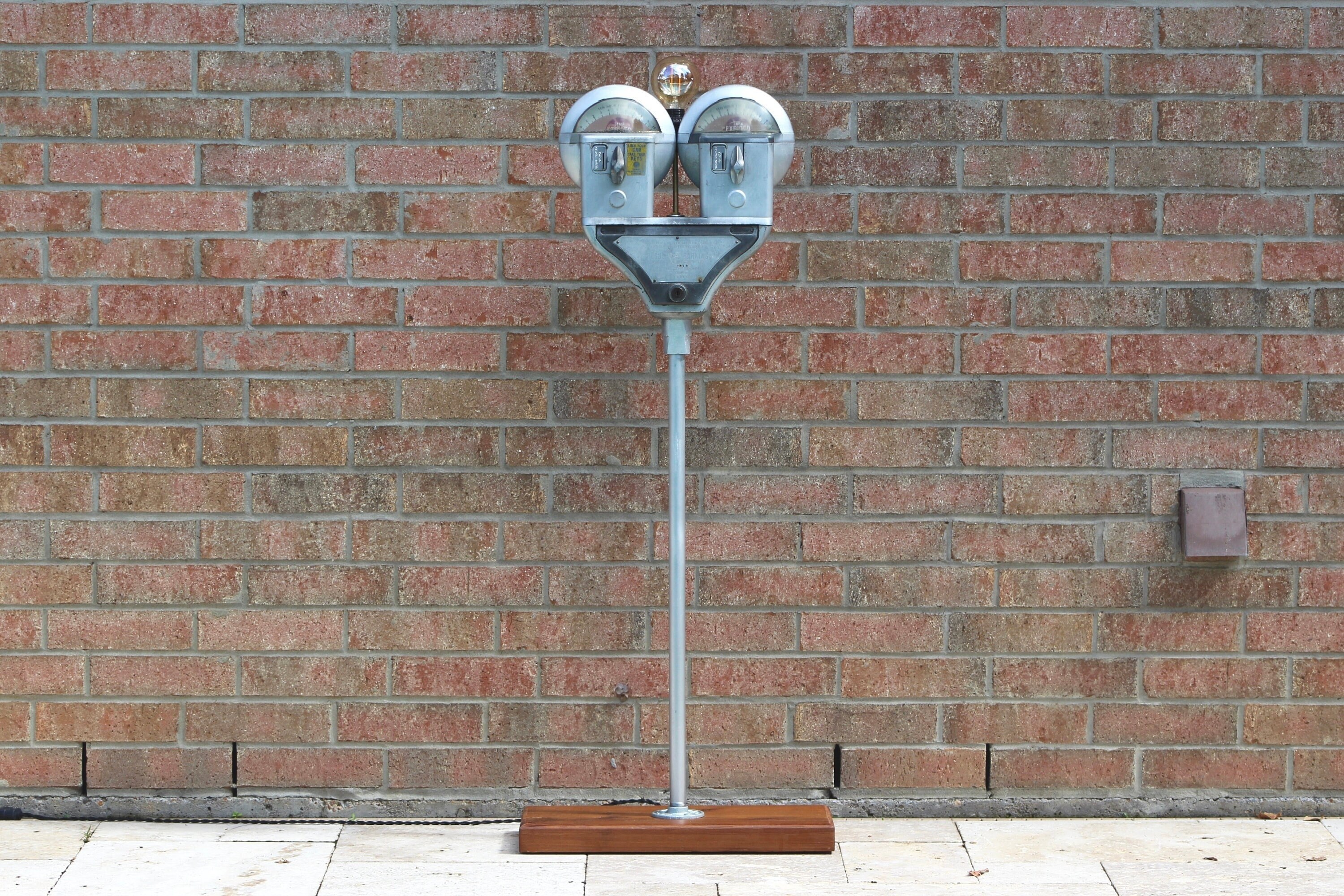 Parking Meter Lamp / Rustic Floor Lamp Etsy