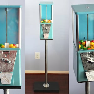 Astro Kaugummiautomat: Antiker Münz Bonbonspender, restauriert