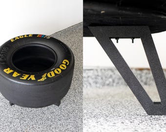 NASCAR 75周年記念タイヤコーヒーテーブル：自動車用家具＆レーシング
