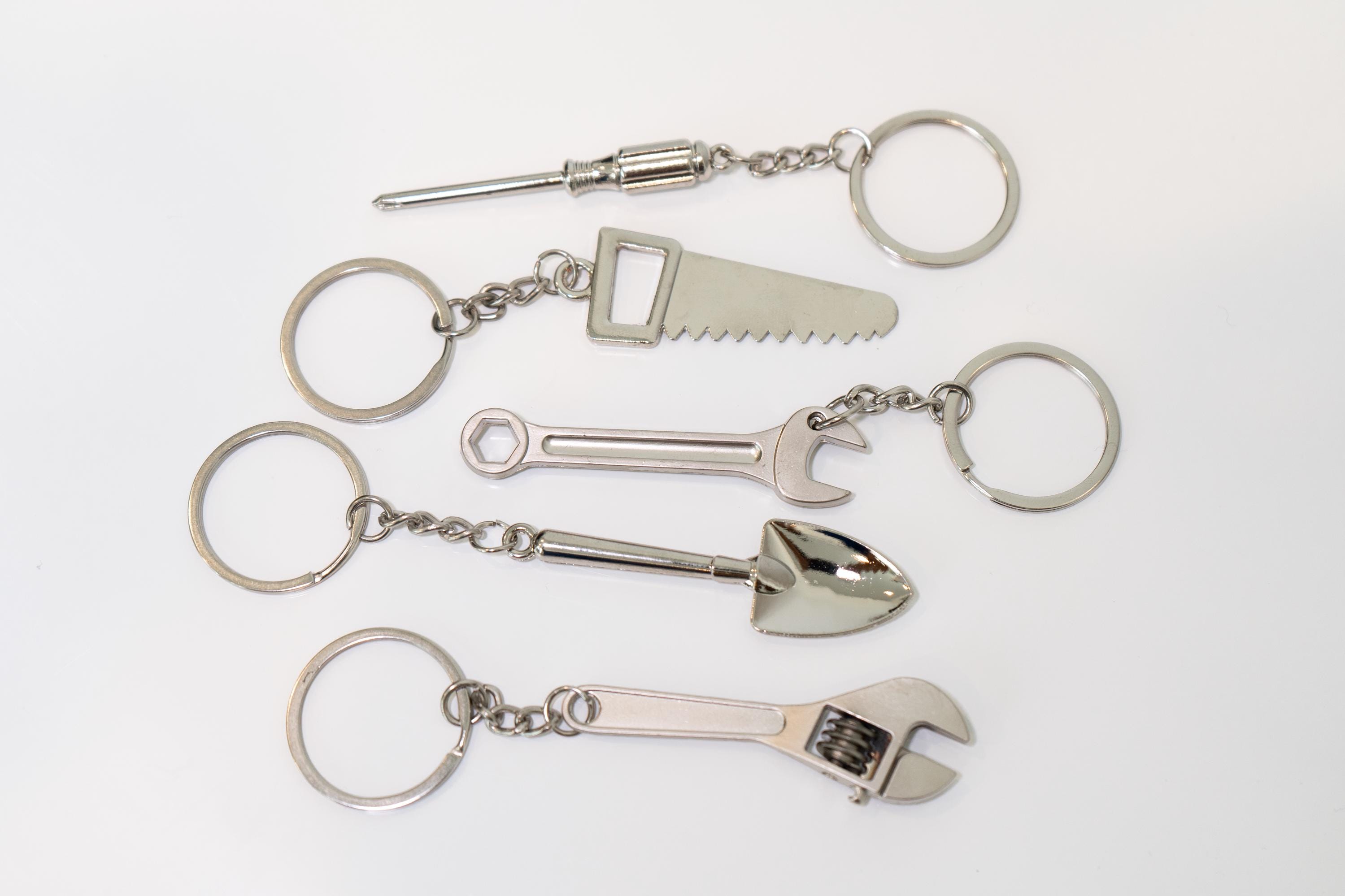 Pocket-sized Tools: Mini Tool Keychains & Handy Gift Set (5) - Etsy