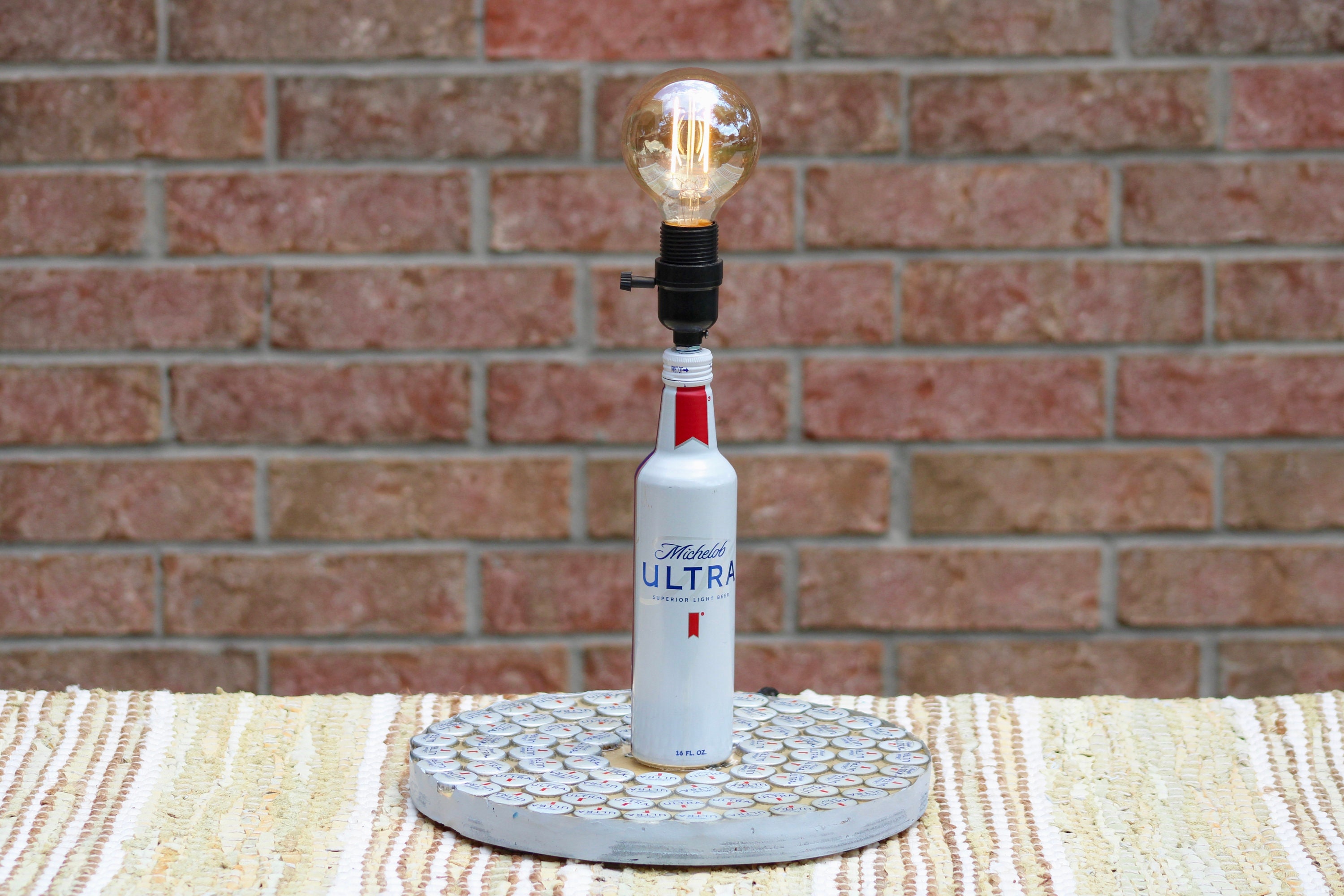 Michelob Ultra Lamp: Unique Beer Decor & Bar Lighting - Etsy
