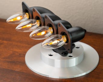 Exhaust Lamp - Automotive Car Part Decor with LED Flame Effect