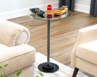 Automotive Table: Car Parts Furniture & Racing Home Decor