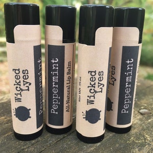 All Natural Peppermint Lip Balm