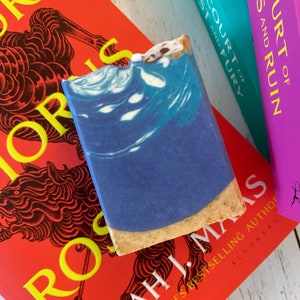 Summer Court Artisan Soap Bar | A Court of Thorns and Roses | Ocean Fragrance | Bookish Soap | Fantasy Soap
