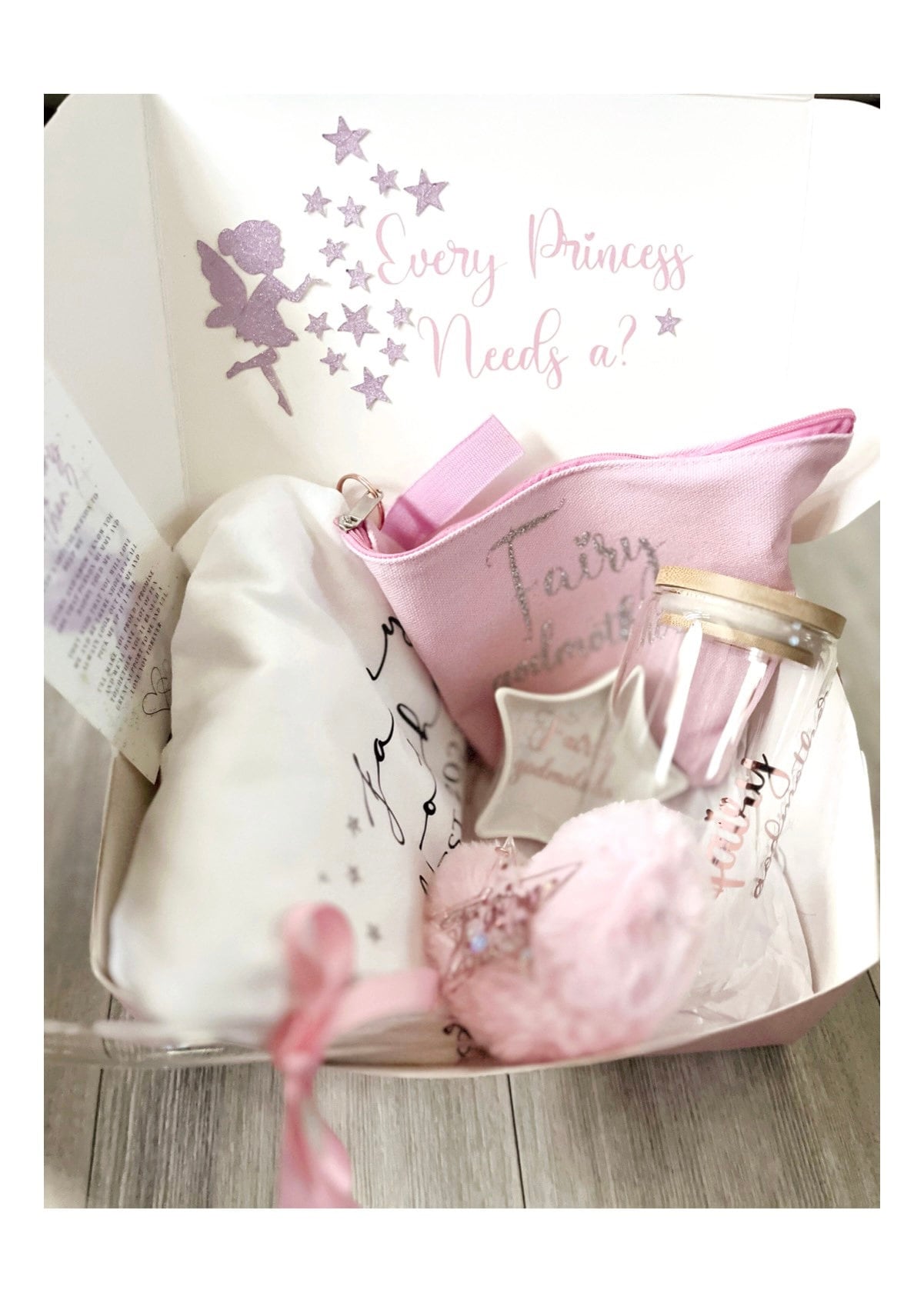 SMALL CANVAS CLUTCH FAIRY GODMOTHER